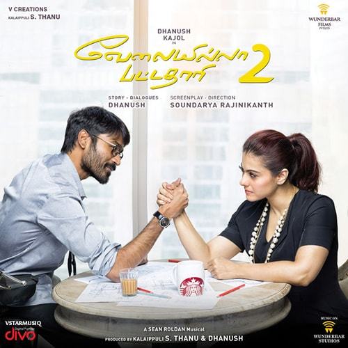 VIP2 Velaiilla Pattadhari 2 Ringtones